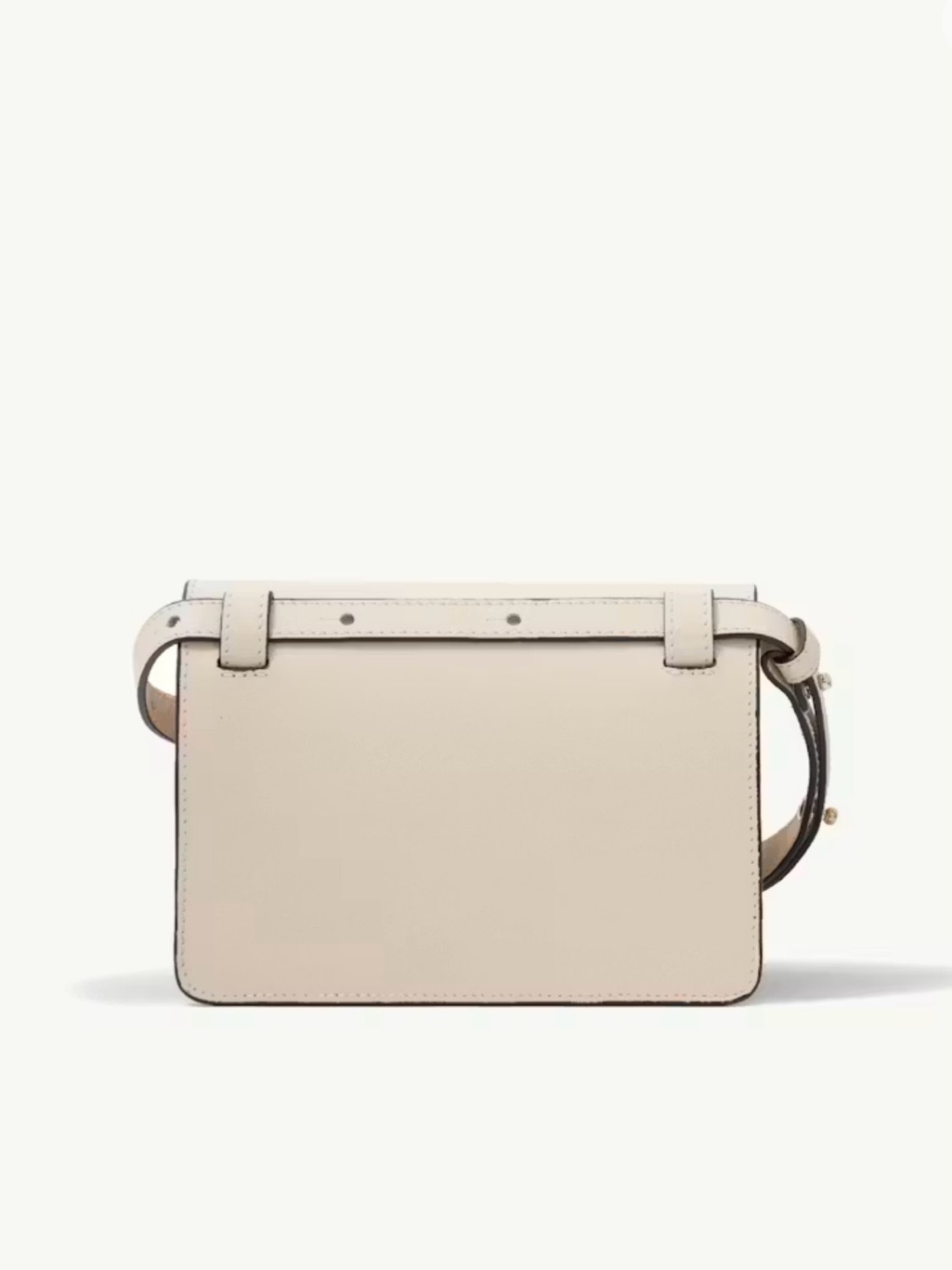 Chylak Structured Cream Leather Crossbody Bag With Minimal Hardware — image 3 of 6